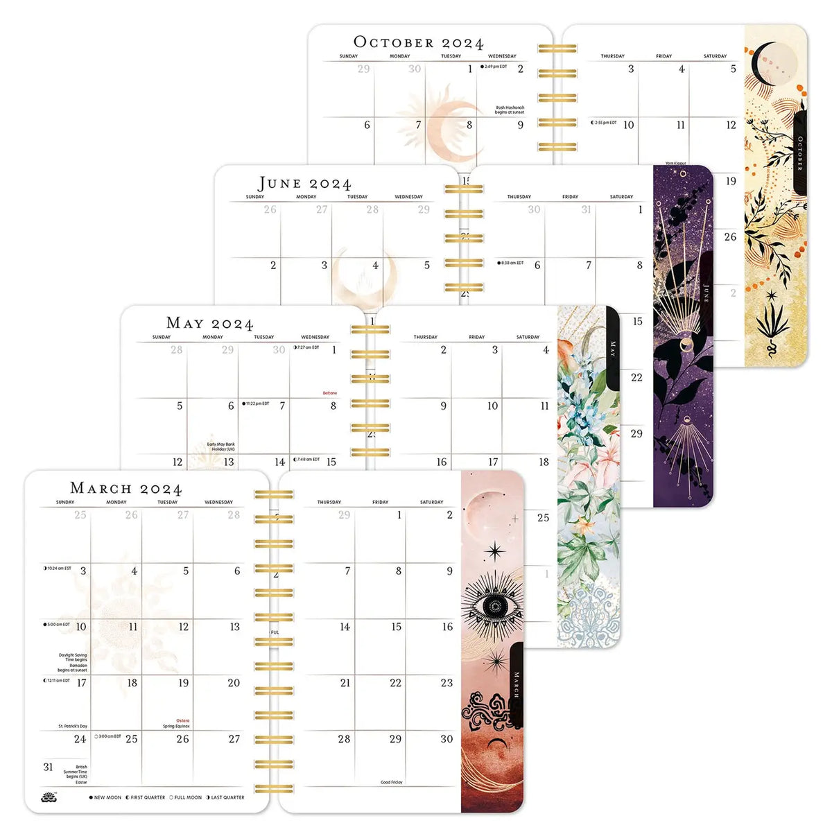 2024 Weekly Planner Year of the Witch