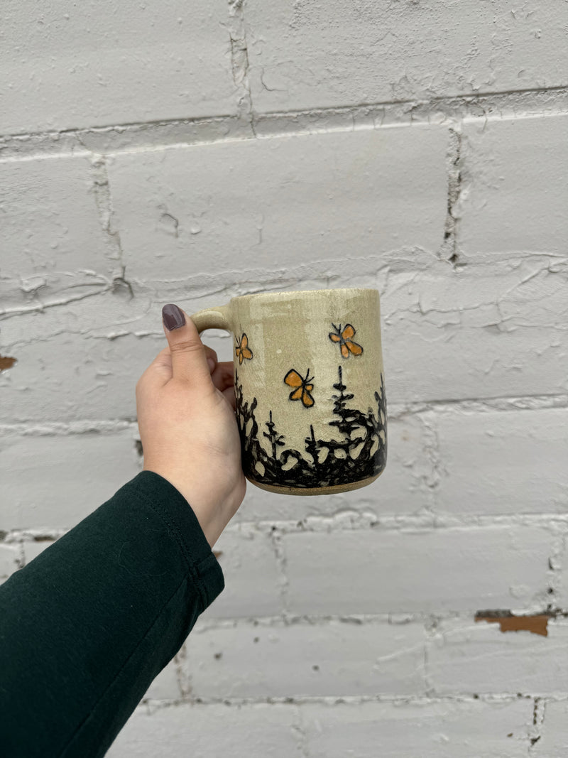 Butterflies In The Pines Mug