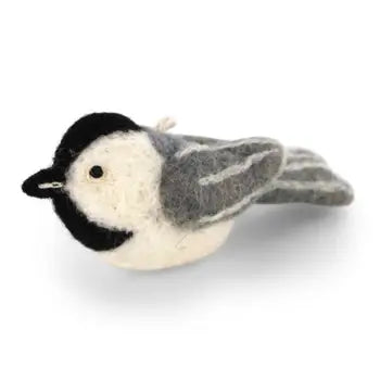 Felt Chickadee Ornament