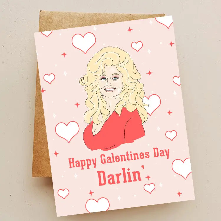 Dolly Galentines Card