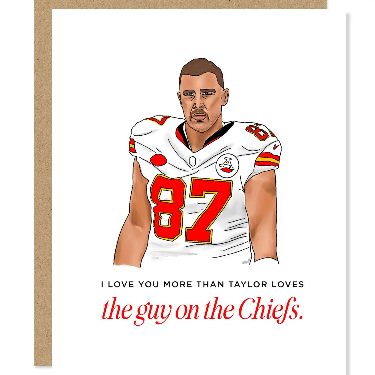 “Guy on the Chiefs” Valentines Card