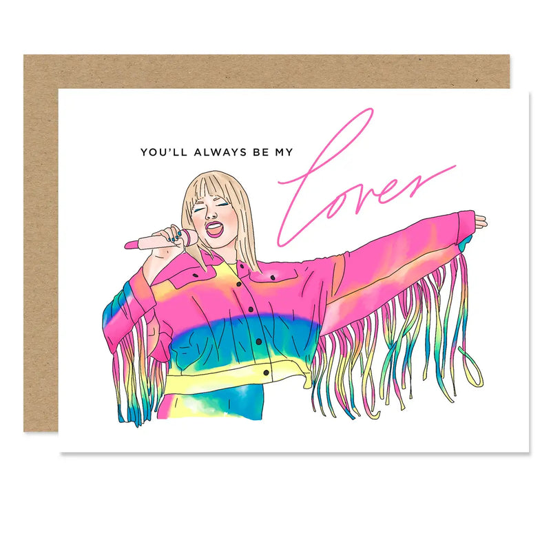 Taylor Swift Lover Valentines Card