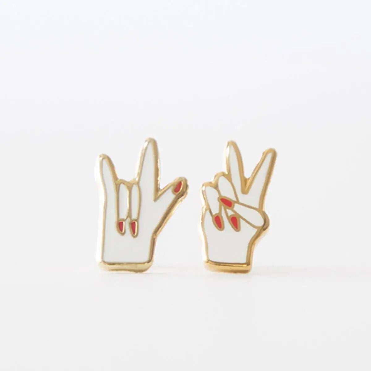 Peace & Love Earrings