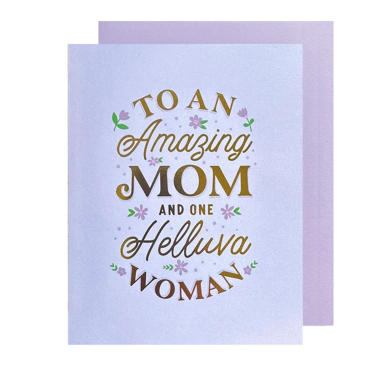 Helluva Woman Mothers Day Card