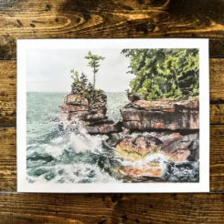 Big Bay Lake Superior Print