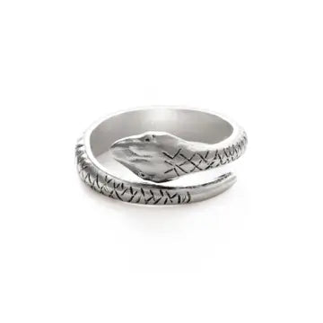 Ophidian Ring Silver