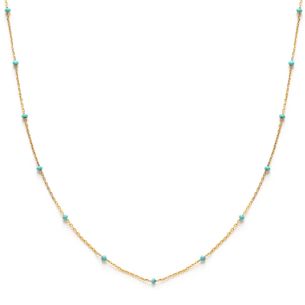 Enamel Chain Necklace