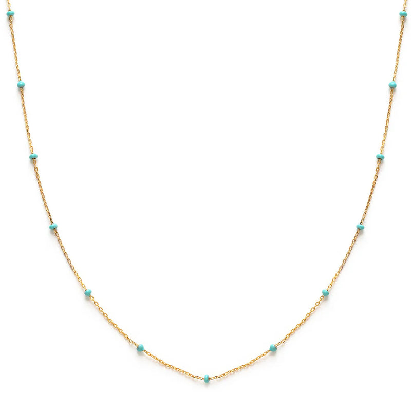 Enamel Chain Necklace