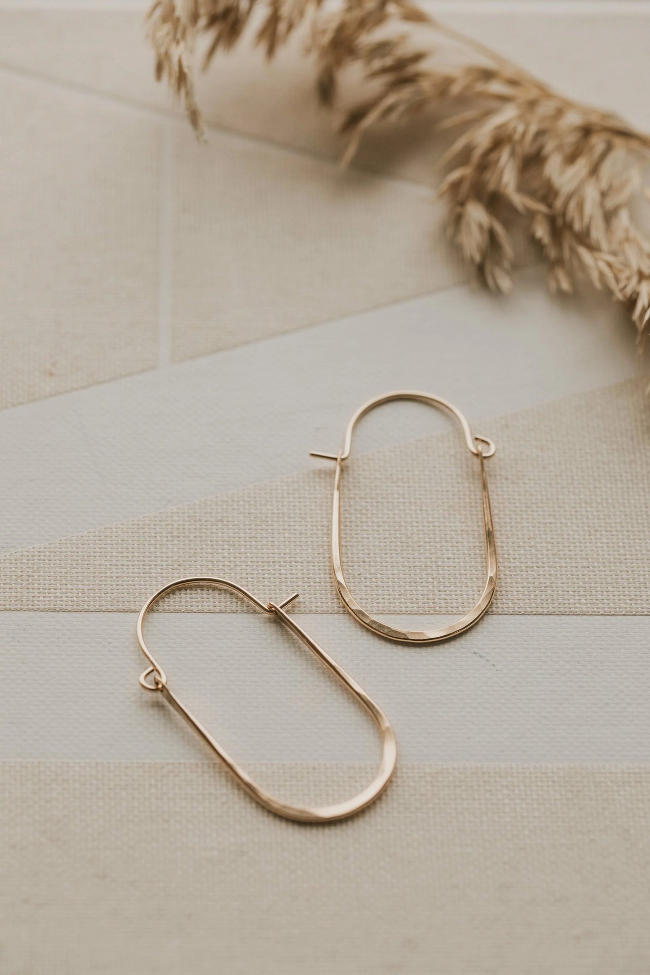 Willow Hoops | Gold Fill