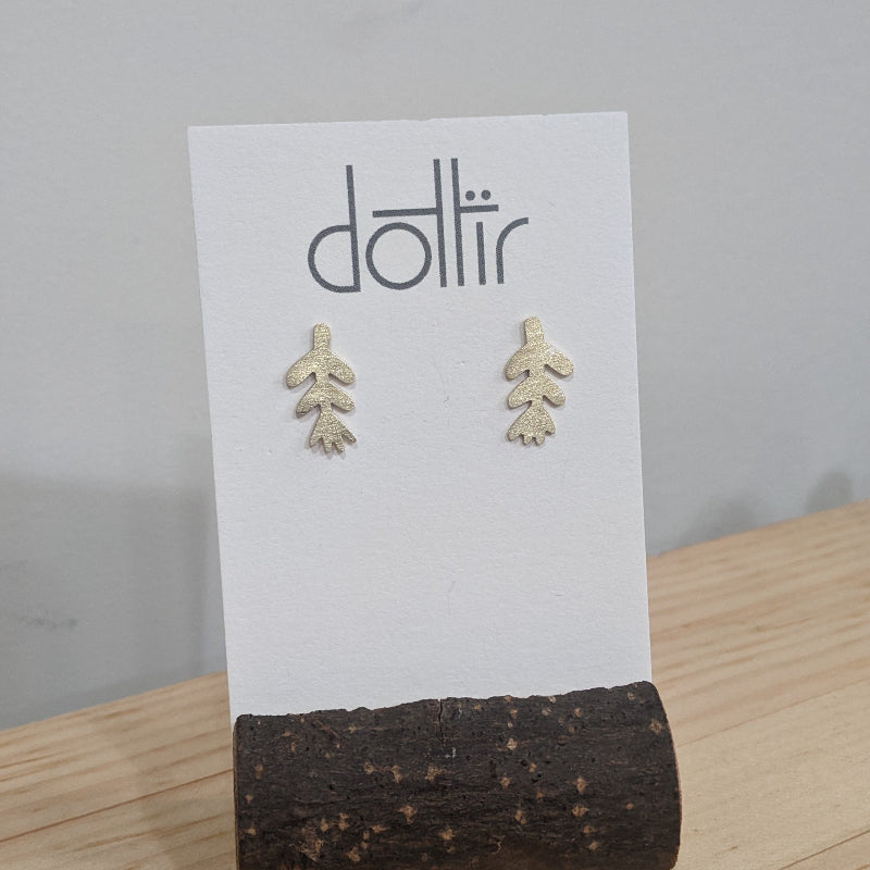 Dottir Freja Earrings | Brass