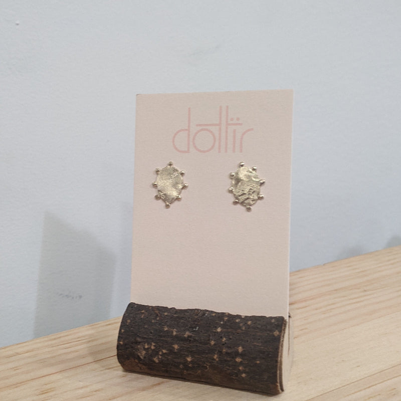 Dottir Fringe Earrings | Brass