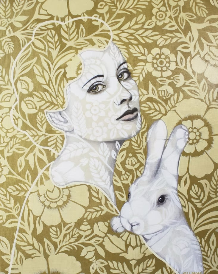 Alice & the White Rabbit