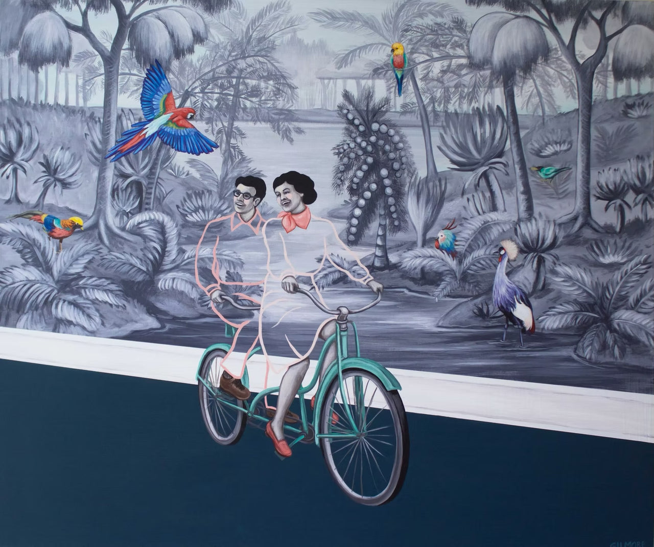 It Was A Beautiful Day To Bicycle Through the Back Hall | Limited Edition