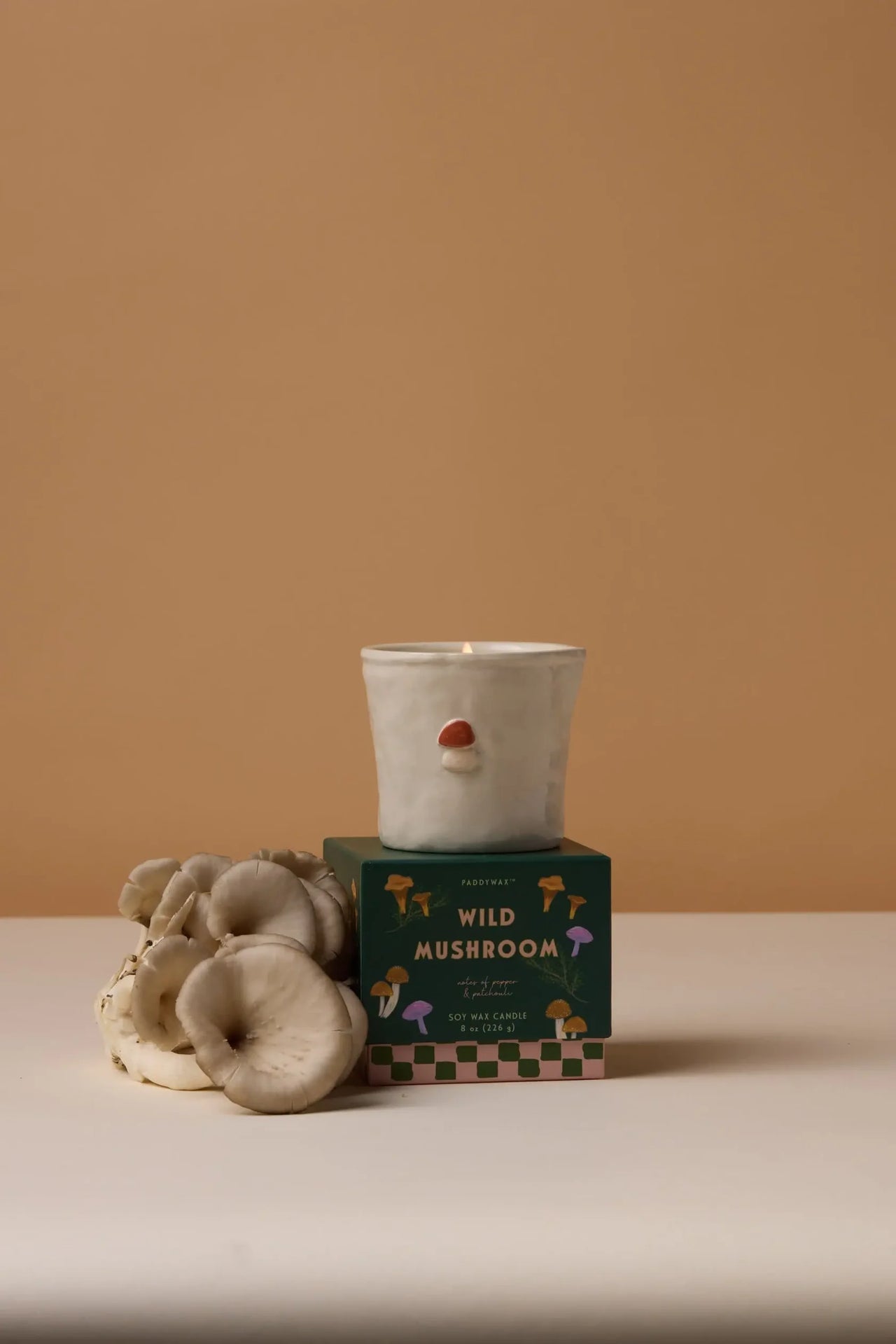 Bistro Ceramic Candle | Wild Mushroom