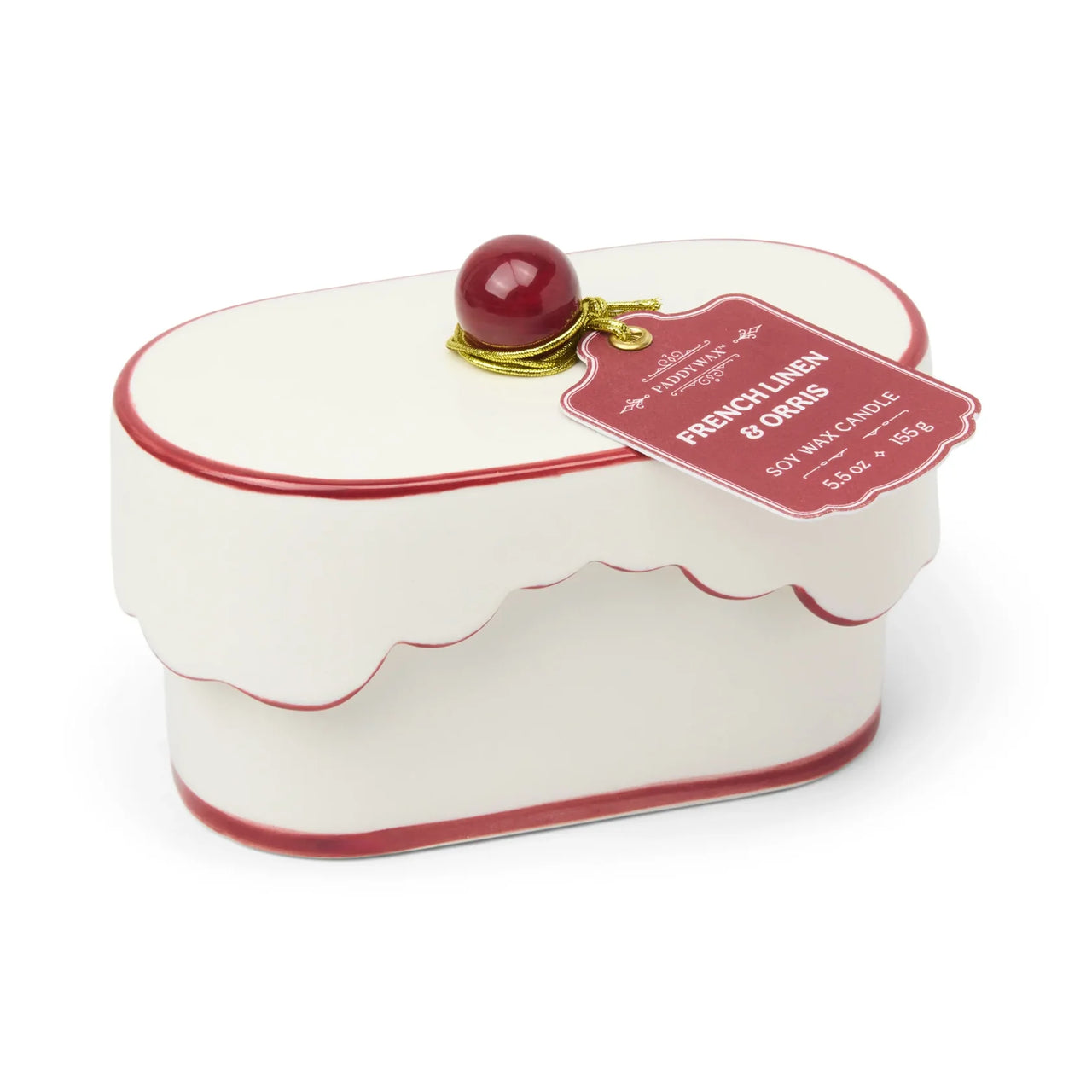Cherie Porcelain Candle | French Linen & Orris