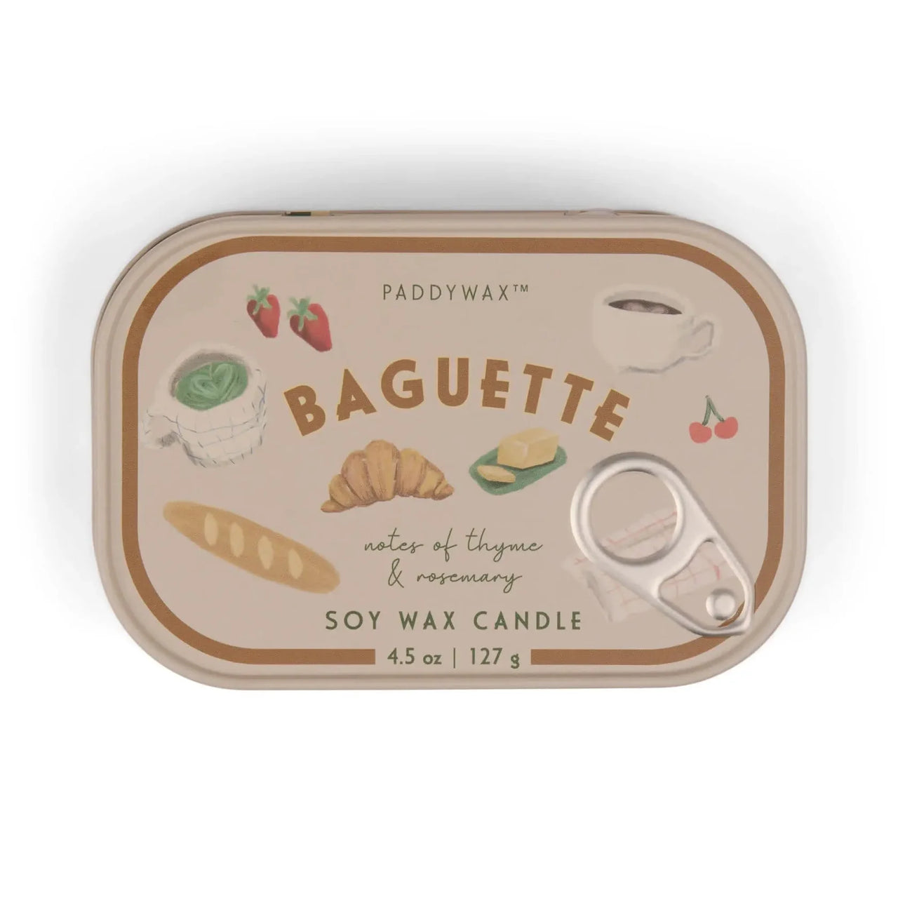 Bistro Tin Candle | Baguette