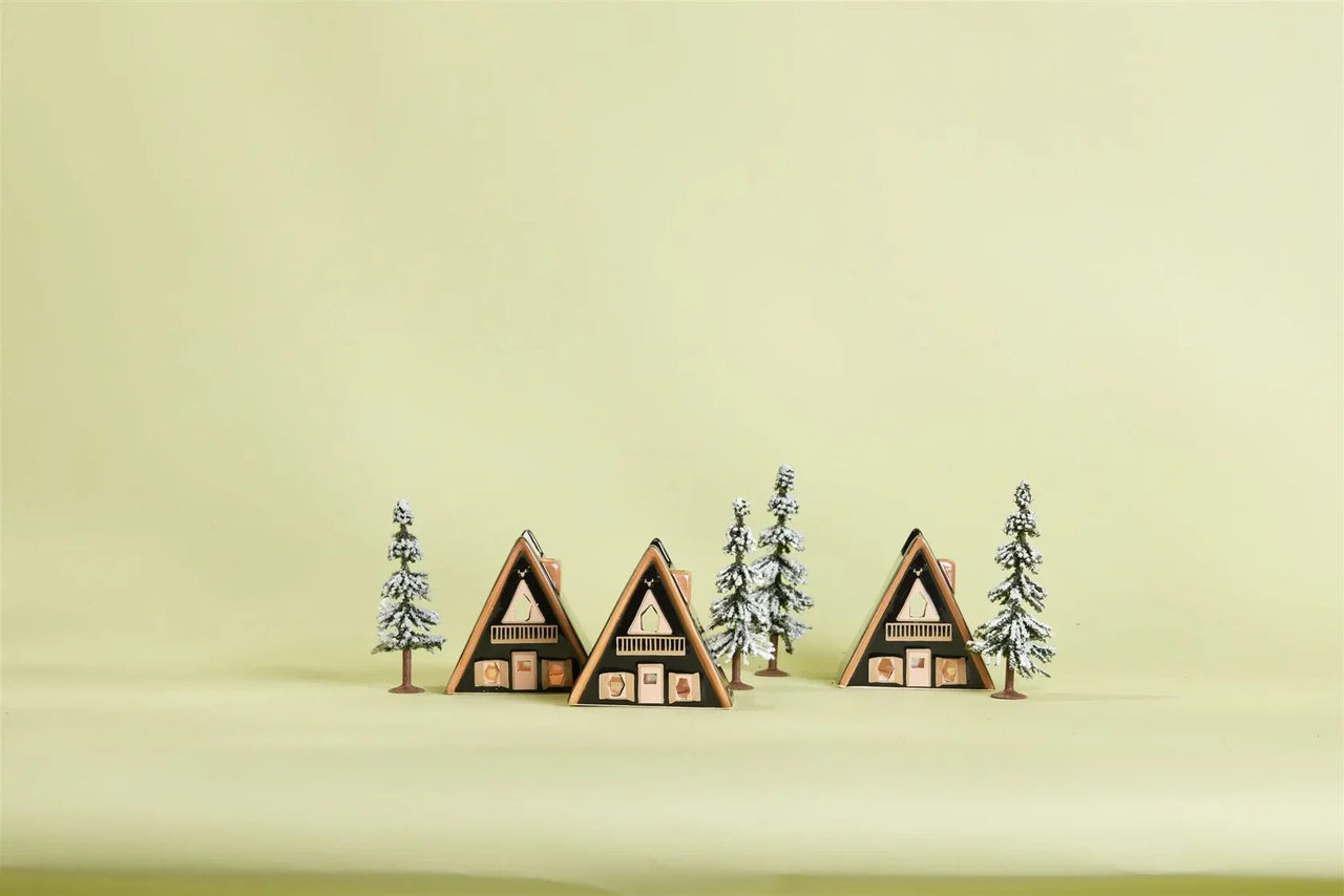A-Frame Incense & Tea Light Holder