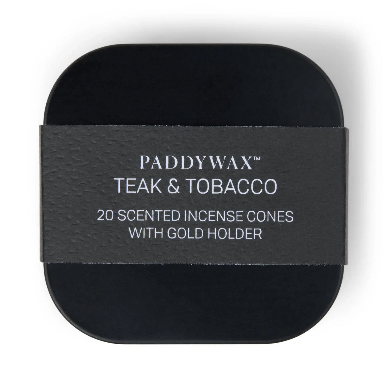 Metal Incense Tin | Teak & Tobacco