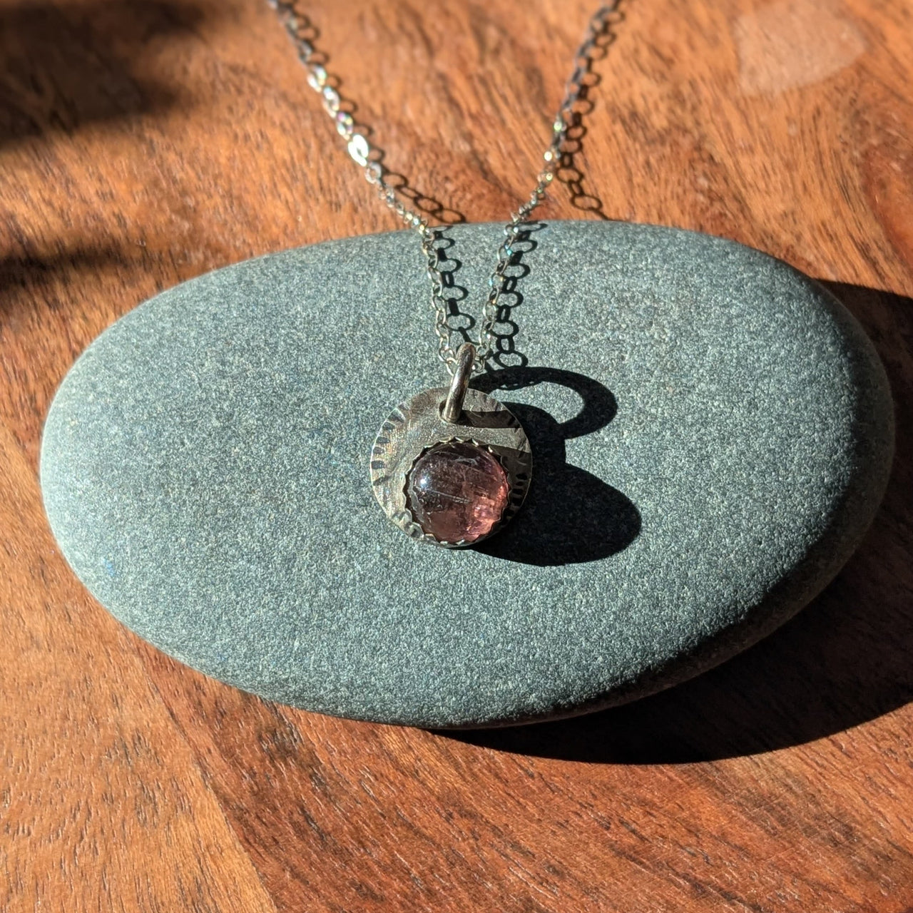 AS 102 Pink Tourmaline Necklace