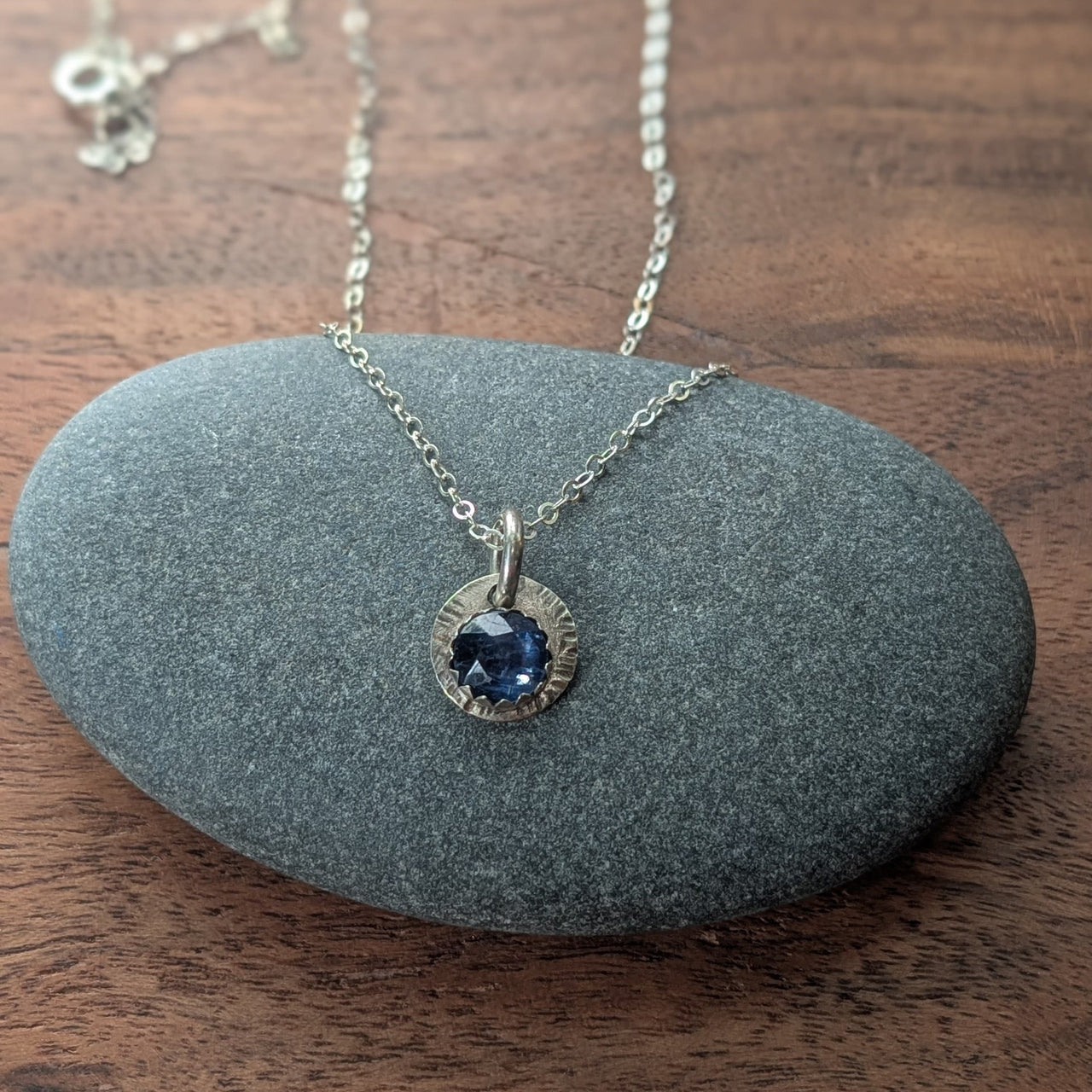 AS 104 Blue Kyanite Necklace
