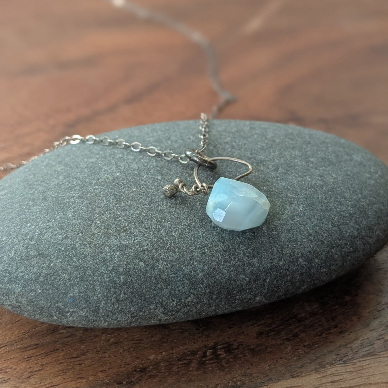 AS 95 Larimar Crystal Necklace