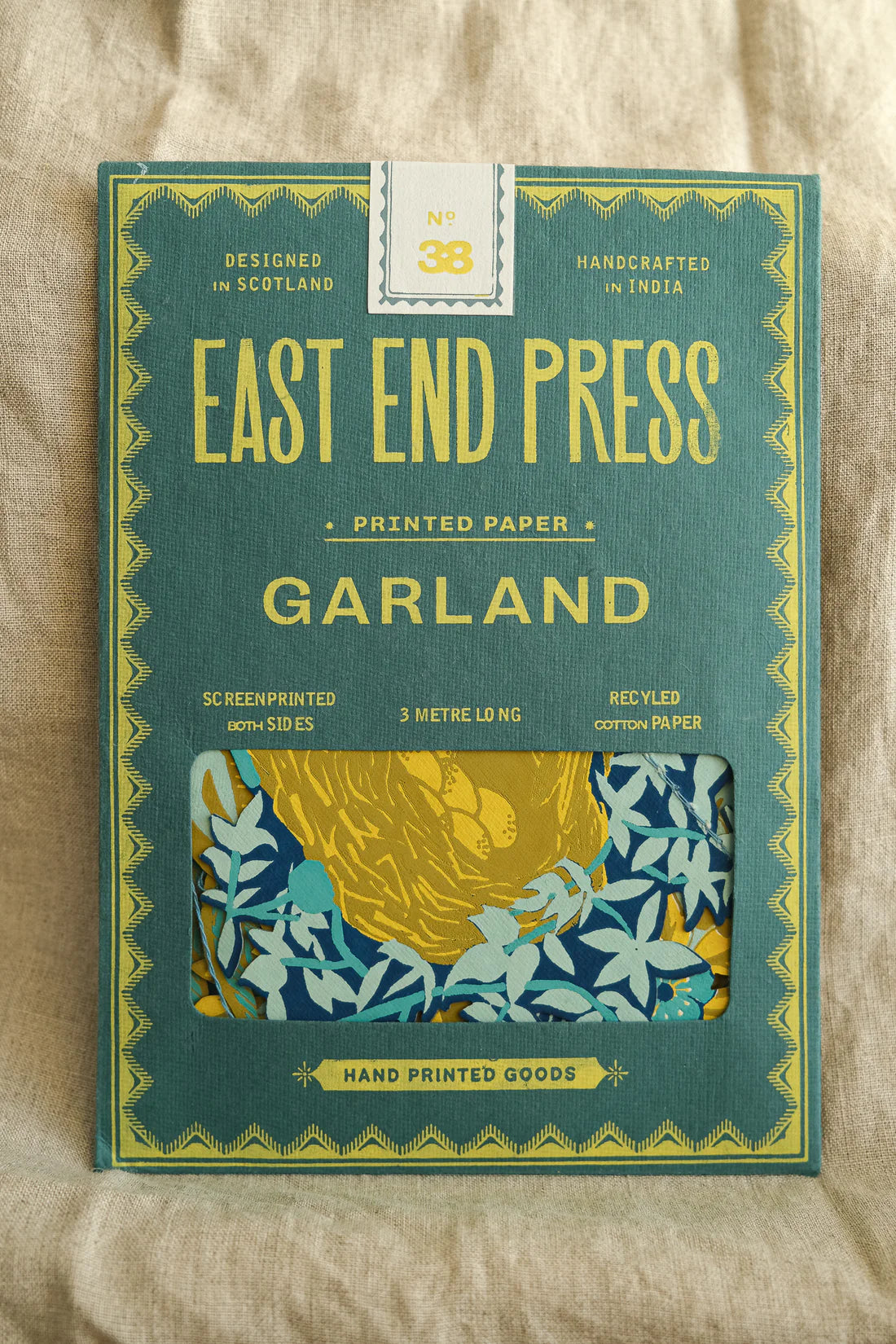 East End Press Sewn Nests Paper Garland