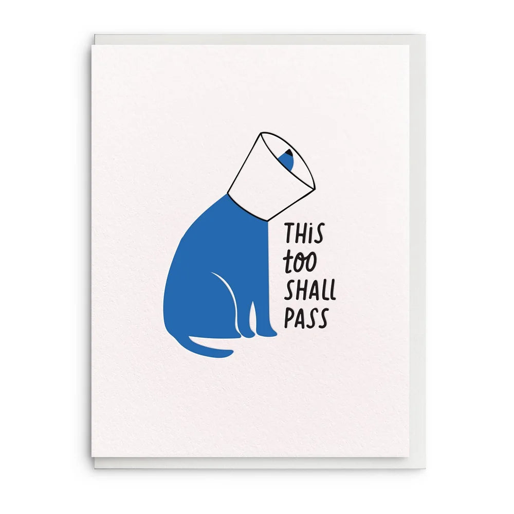 This Too Shall Pass Sympathy Card | Dahlia Press