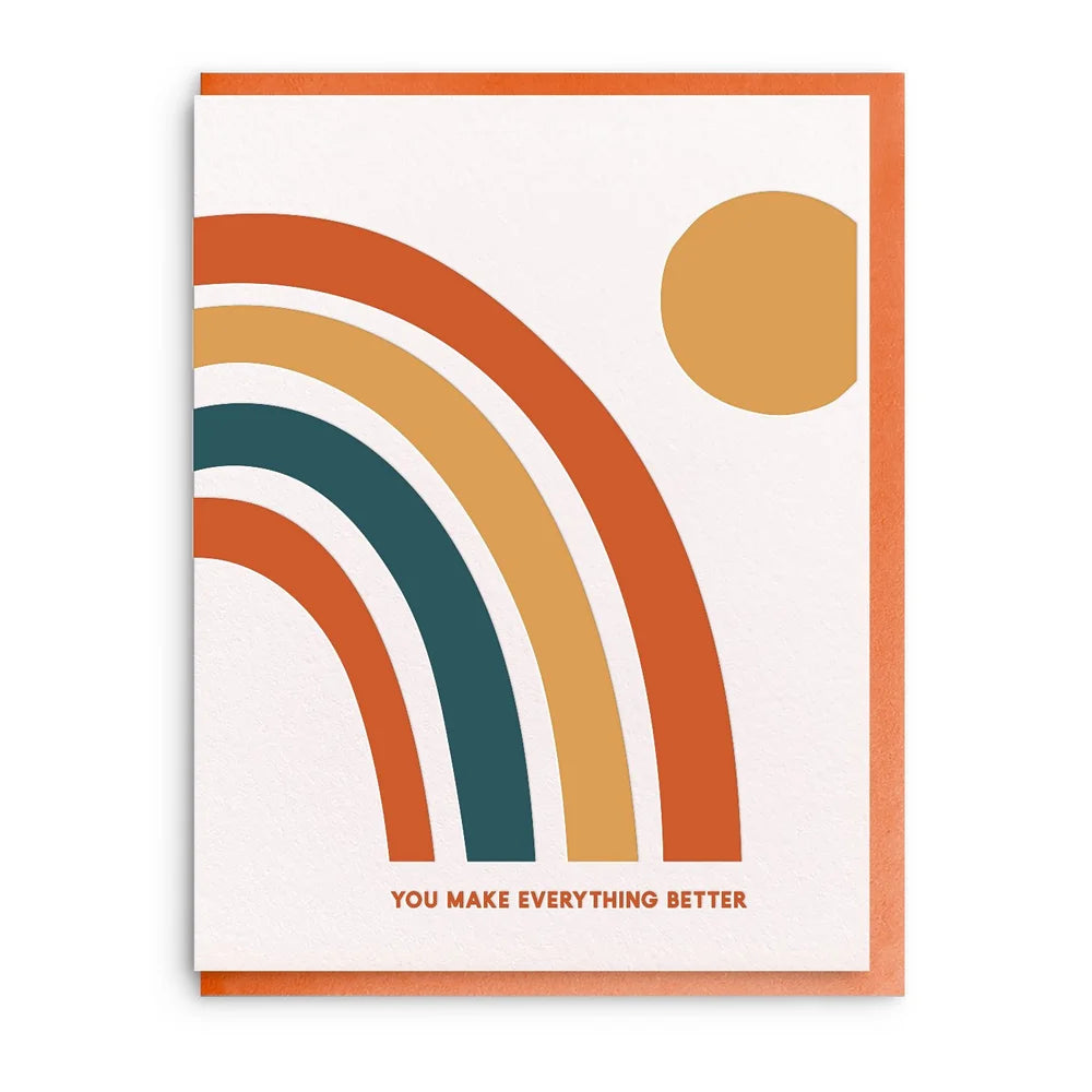 You Make Everything Better Card | Dahlia Press