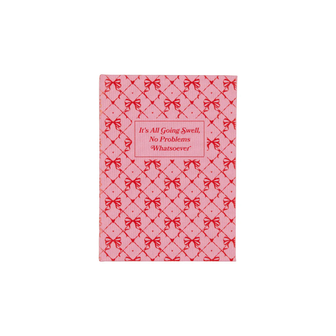 It’s All Going Swell, No Problems Whatsoever | Vintage Book-Inspired Notepad