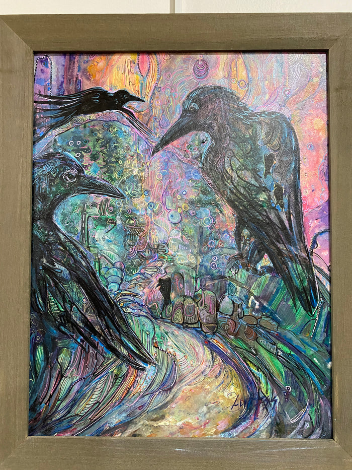 Raven Mirage Original Art