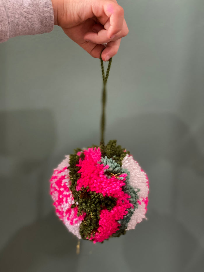 Large Pom Pom Ornament