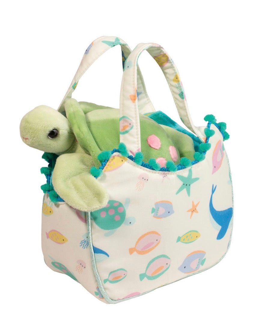 Ocean Friends Sassy Sak with Turtle