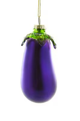 Eggplant Emoji Ornament