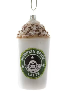 Pumpin Spice Latte Ornament