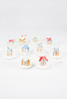 Frosty Anode Snowglobe Ornament