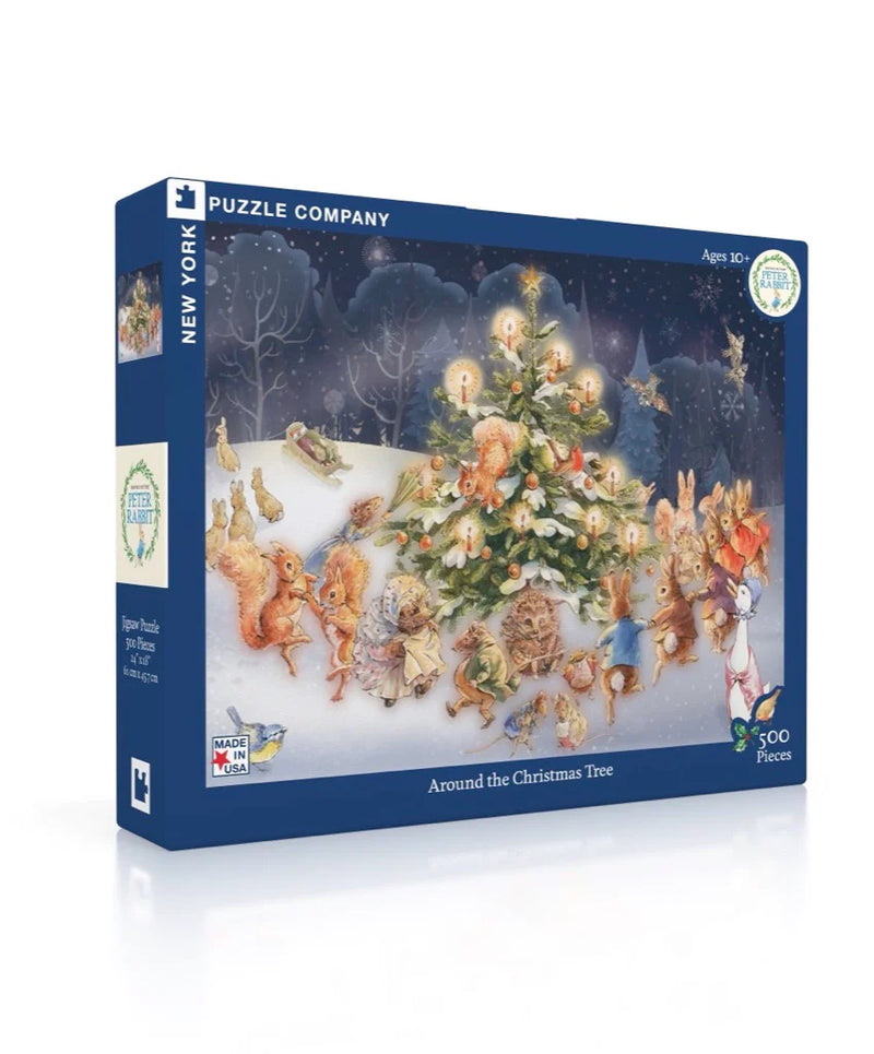 Around the Christmas Tree: 500 Piece Puzzle