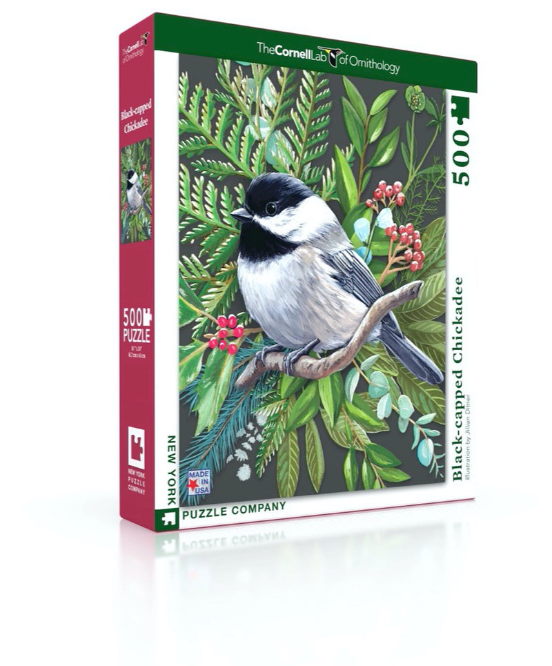 BLACK-CAPPED CHICKADEE: 500 Piece Puzzle