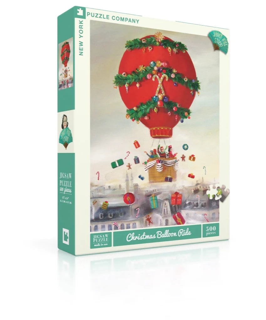 Christmas Balloon Ride: 500 Piece Puzzle