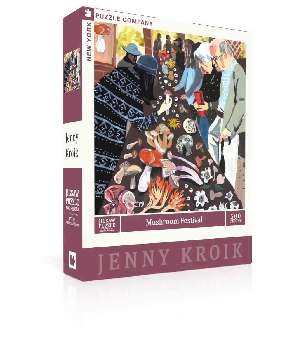 Mushroom Festival 500 Piece Puzzle