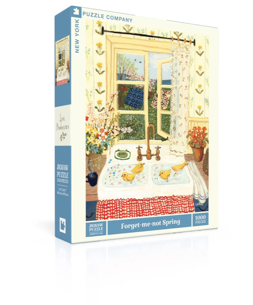 Forget Me Not Spring Puzzle 1000 Piece Puzzle