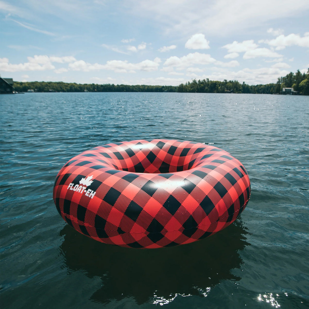 Buffalo Plaid Ring Float Eh