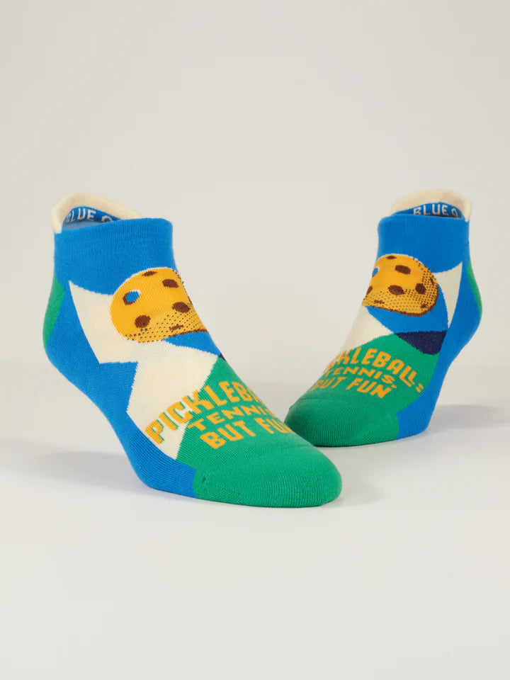 Blue Q Pickleball Sneaker Socks