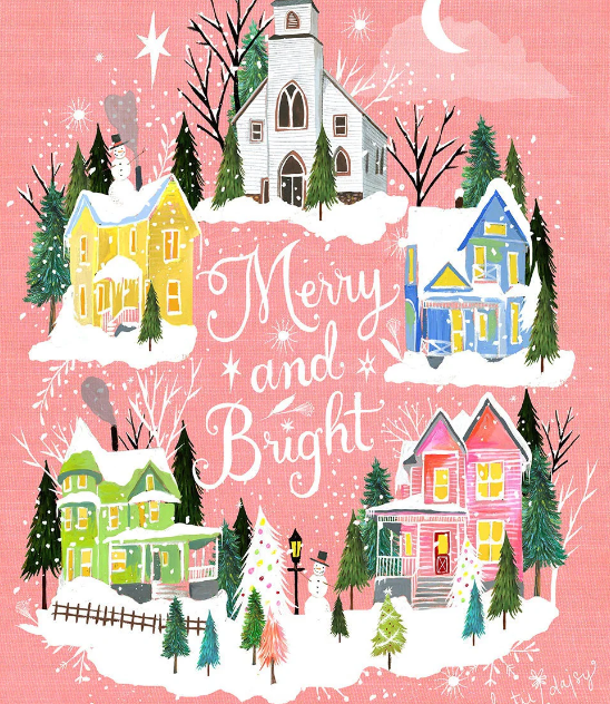 Merry and Bright Village