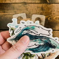 Grand Marais Lighthouse Vinyl Sticker