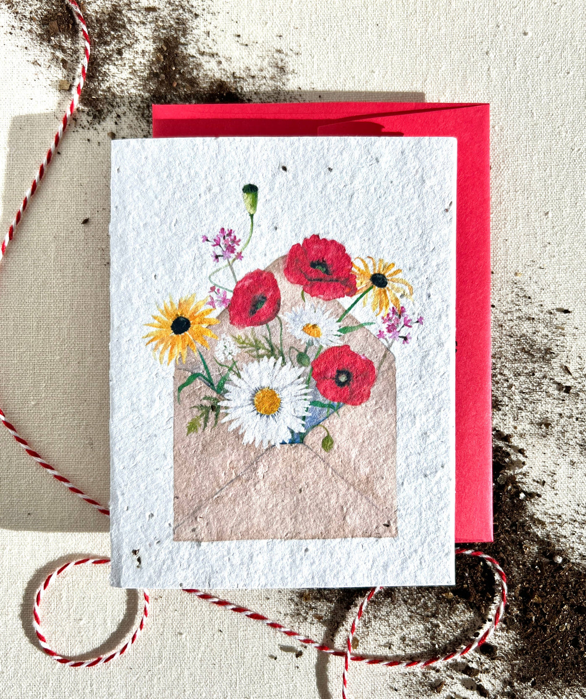Pocketful of Sunshine Wildflower Plantable Seed Card