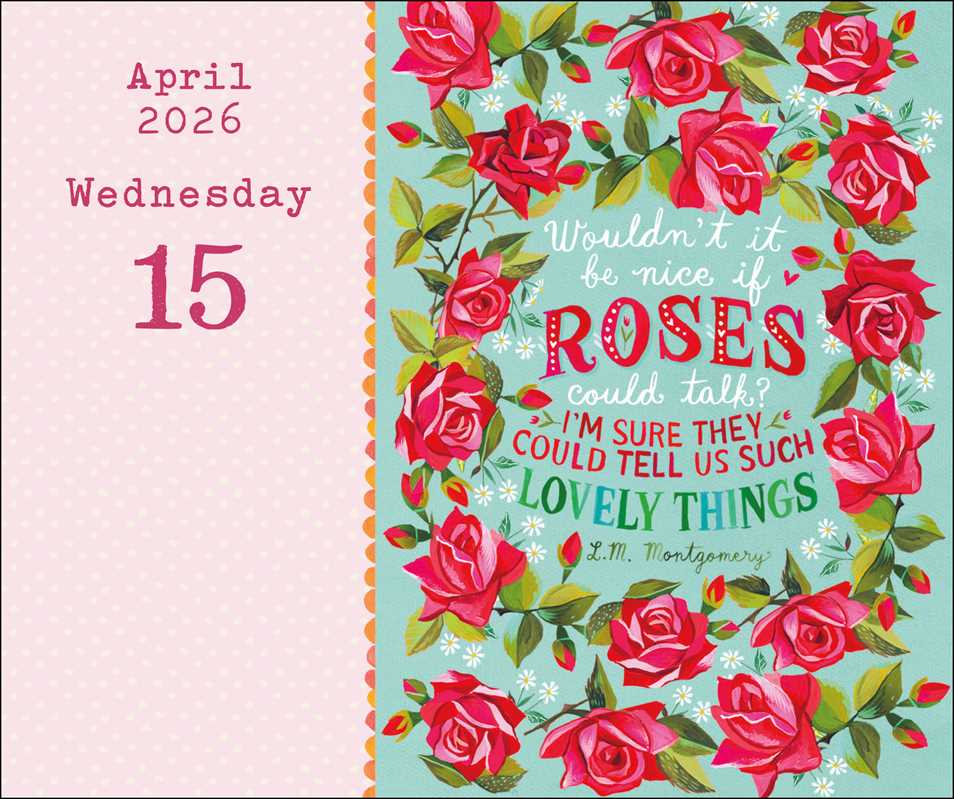 Katie Daisy 2026 Day-to-Day Calendar by Katie  Daisy