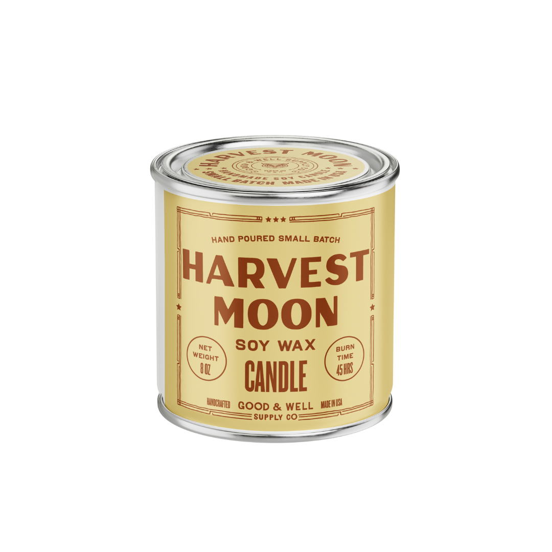 Harvest Moon Soy Candle / Spooky Season Halloween Collection