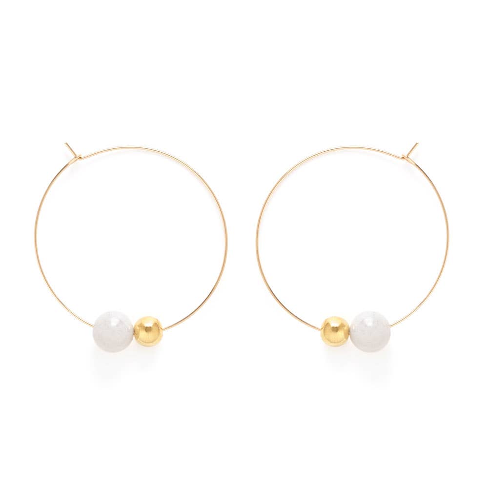 Orbit Hoop Earrings