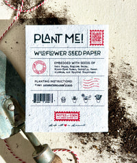 Pocketful of Sunshine Wildflower Plantable Seed Card