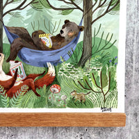 Lazy Days Print